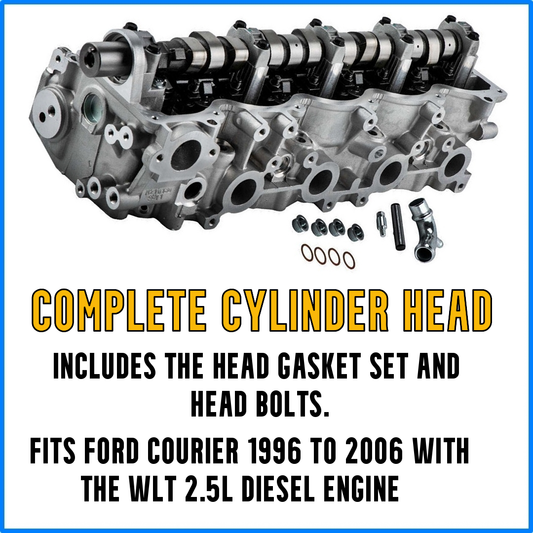 Ford Courier WLT Complete Cylinder Head - New Cylinder Heads