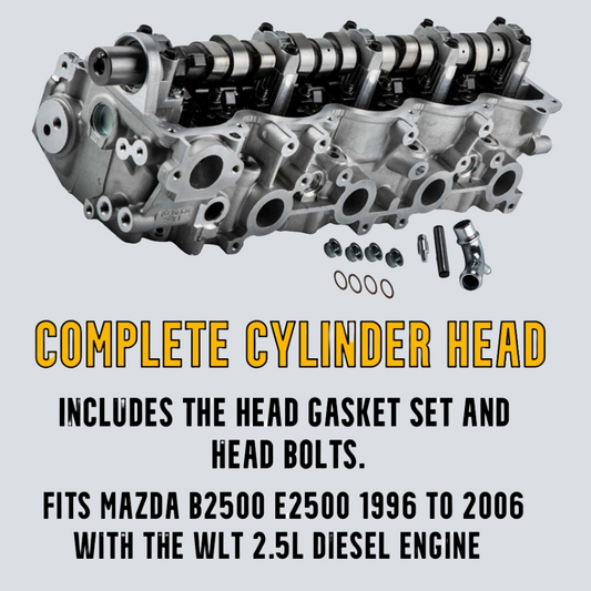 Mazda B2500 Complete Cylinder Head - New Cylinder Heads