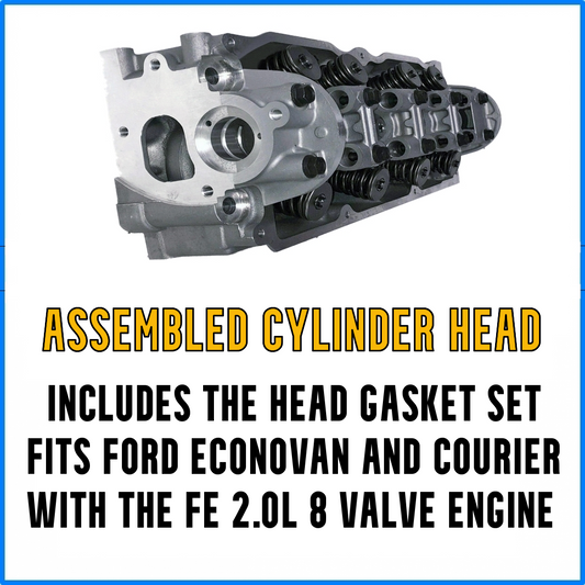 Ford Courier FE F2 F8 Complete Cylinder Head - New Cylinder Heads