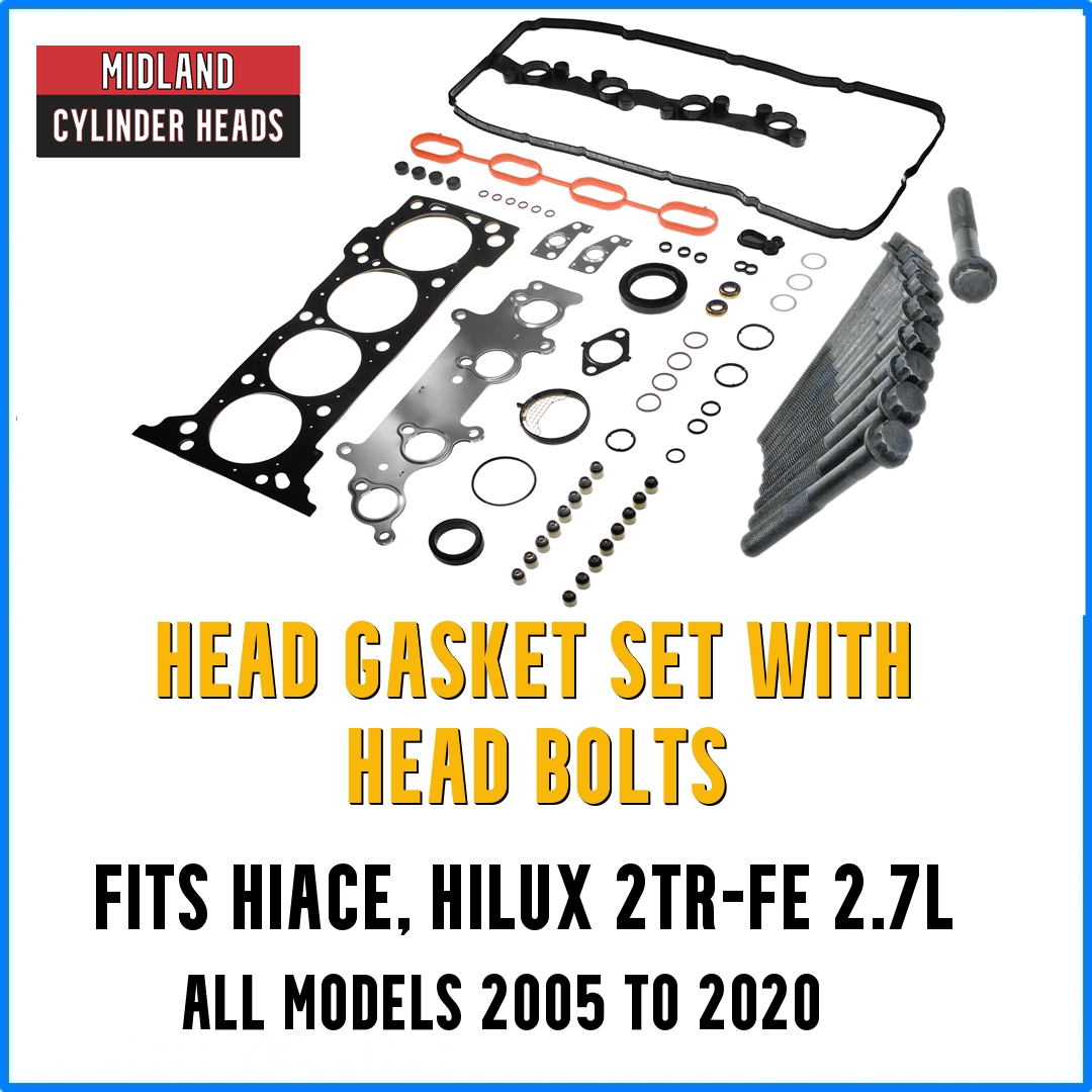 HiAce Hilux 2TR-FE Head Gasket Set with Bolts