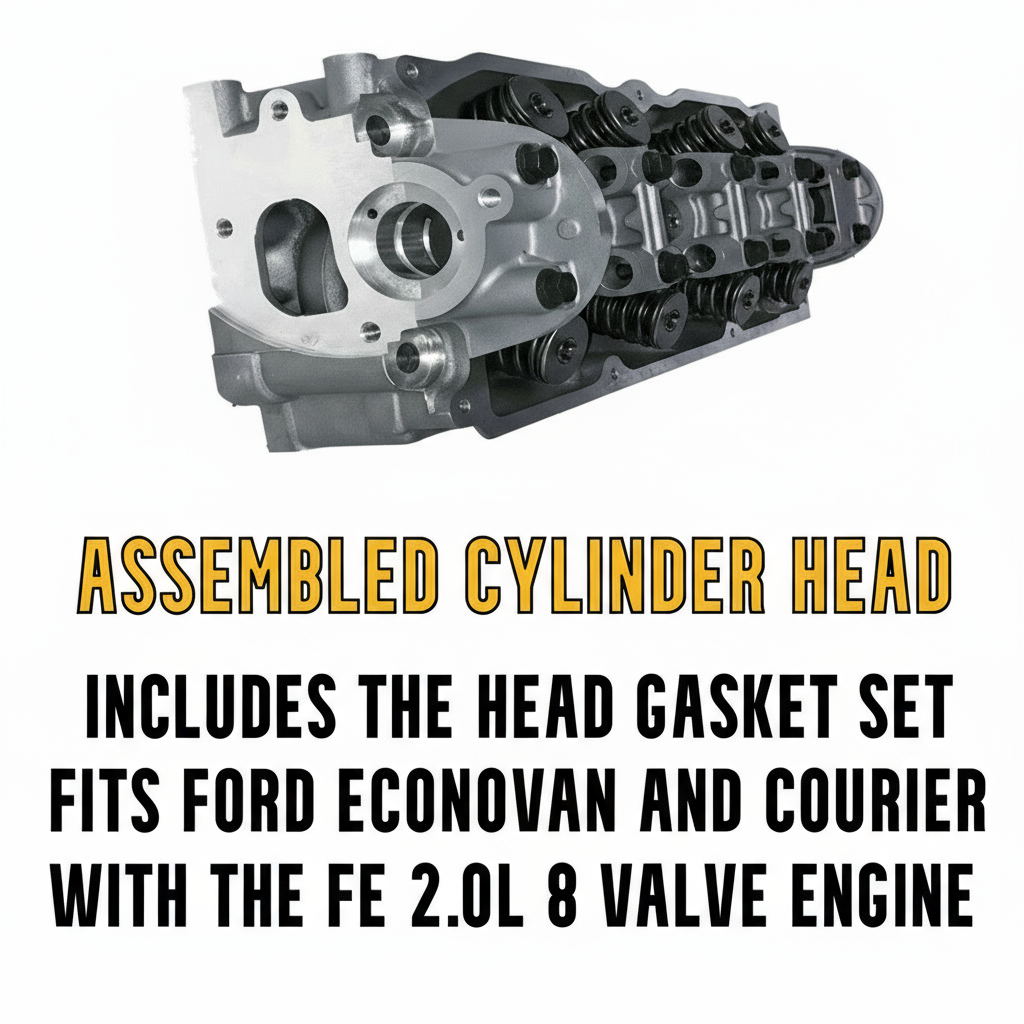 Ford Courier Premium Cylinder Head FE F2 F8 Engine Australian Made