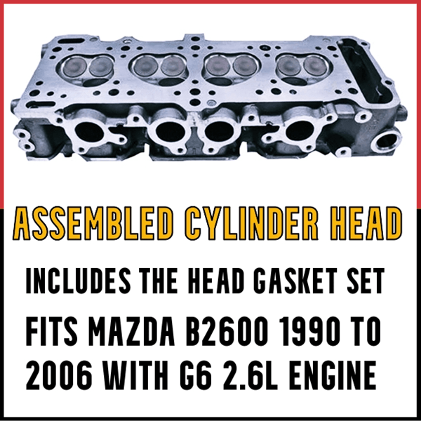 Assembled Cylinder Head Mazda B2600