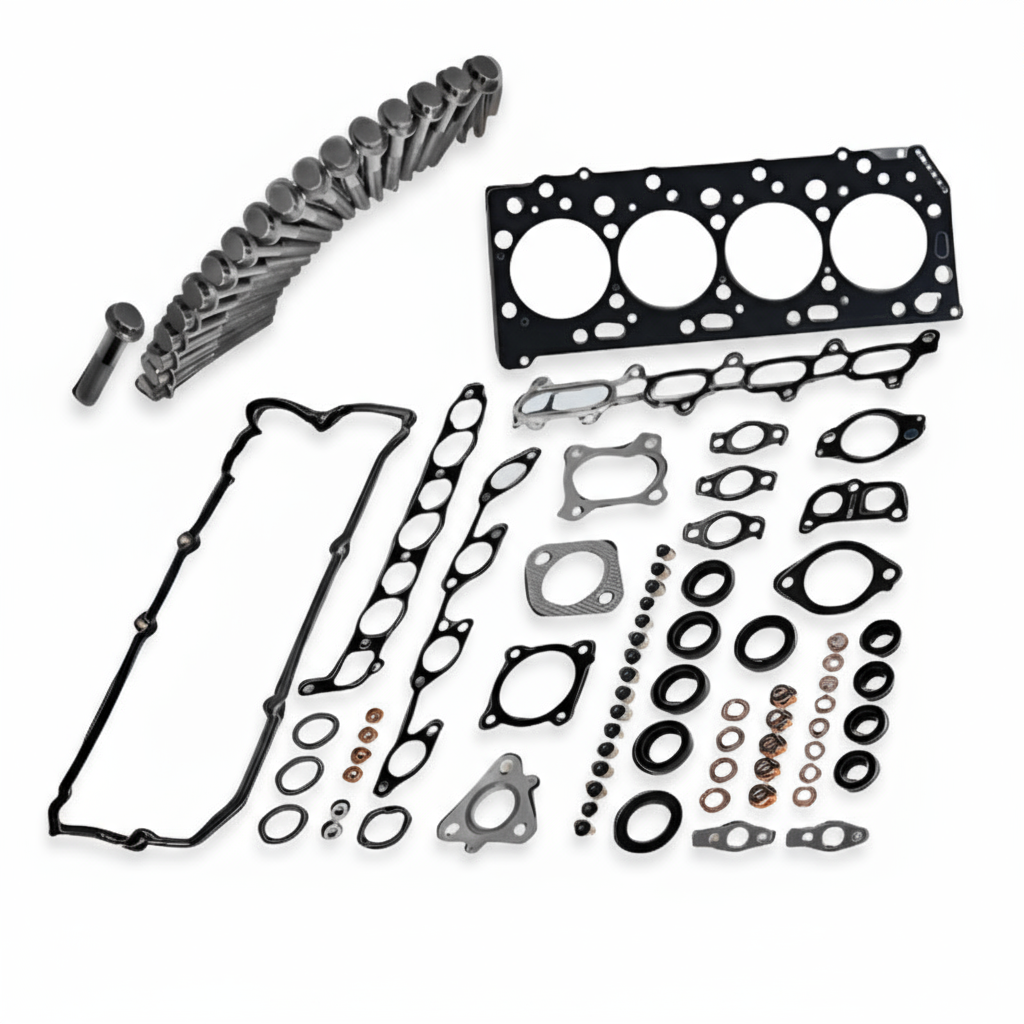 VRS complete gasket kit for Mitsubishi Triton 4D56Di-T diesel engine - head gasket, manifold gaskets and seals included