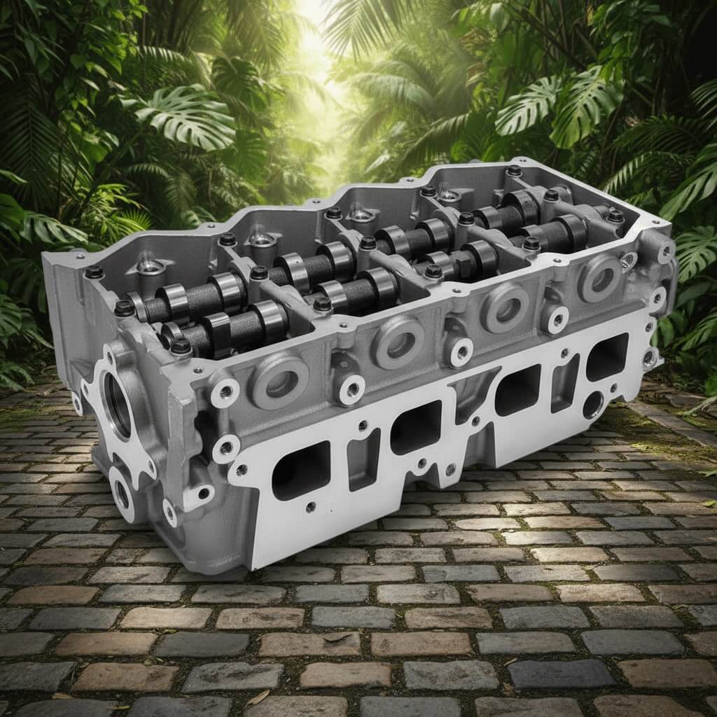 Enhanced Nissan YD25 Cylinder Head - Bright Version