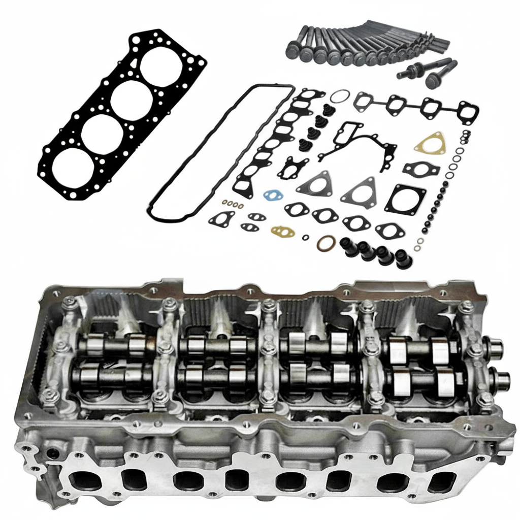 Nissan Patrol ZD30 non common rail cylinder head front view