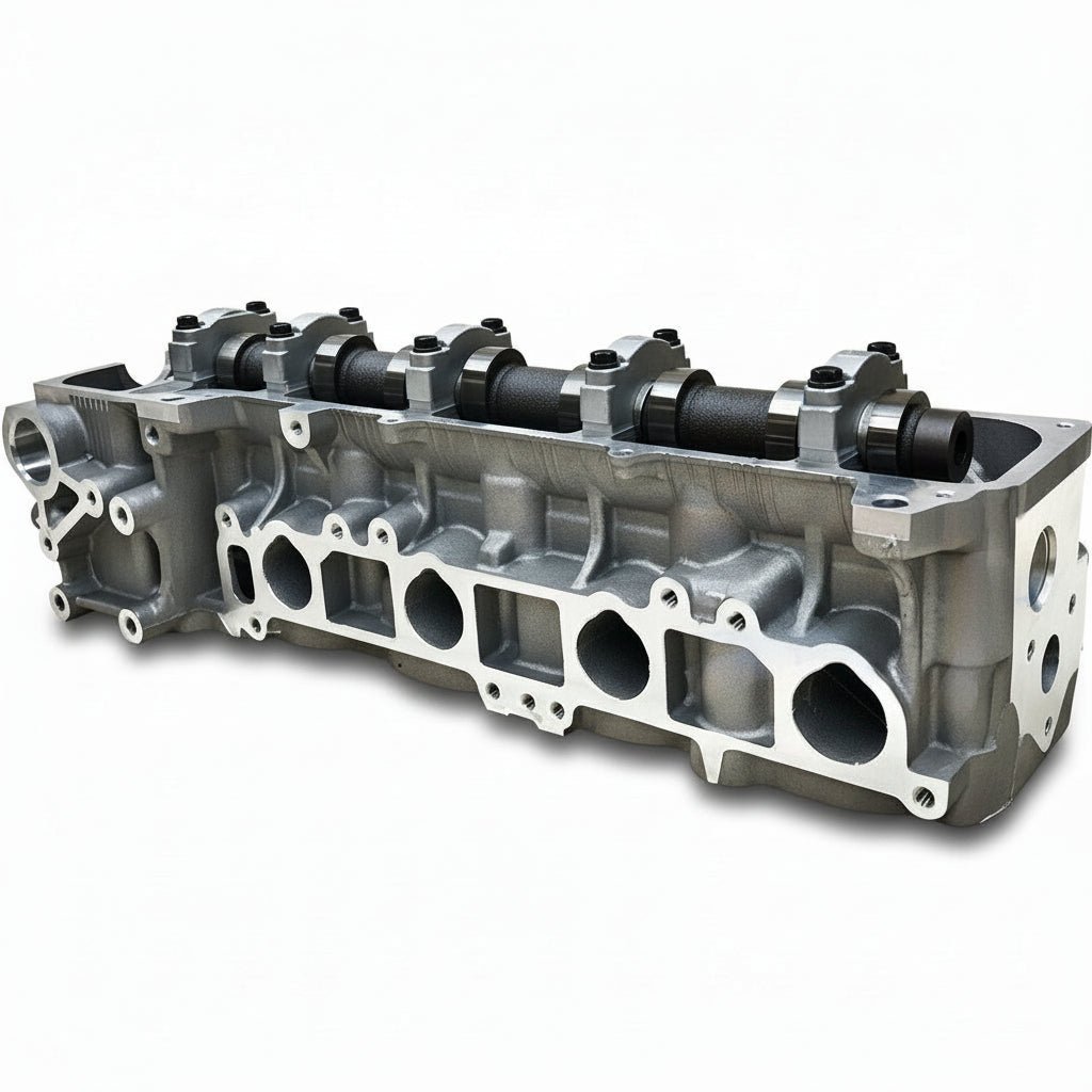Hiace 2RZ Assembled Cylinder Head Side View