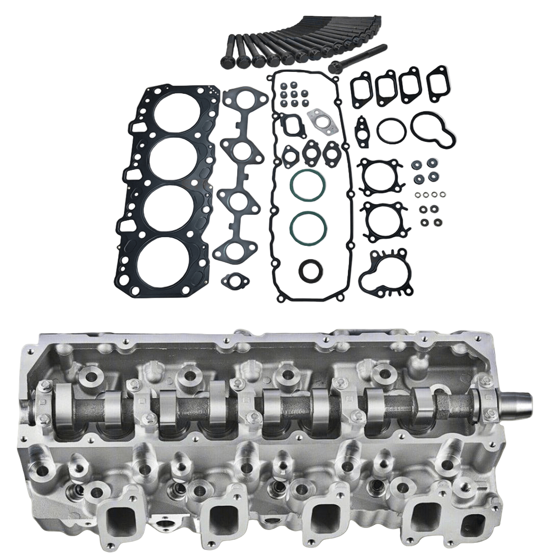 Toyota 1KZ-TE complete cylinder head with the vrs gasket set