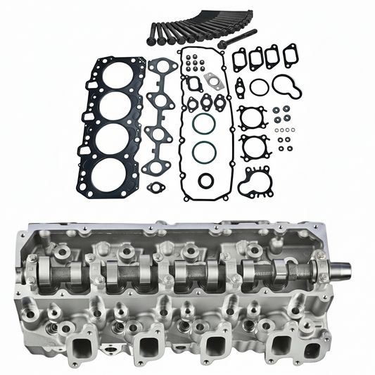 Toyota 1KZ-TE complete cylinder head with the vrs gasket set