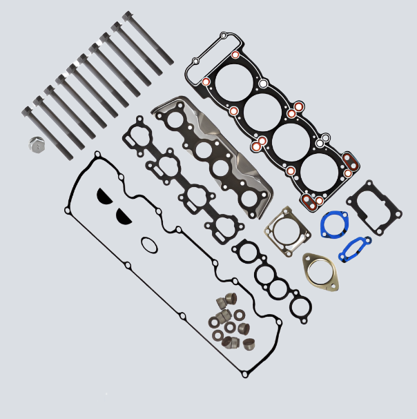 Ford Courier G6 Gasket Set with Bolts - New Cylinder Heads