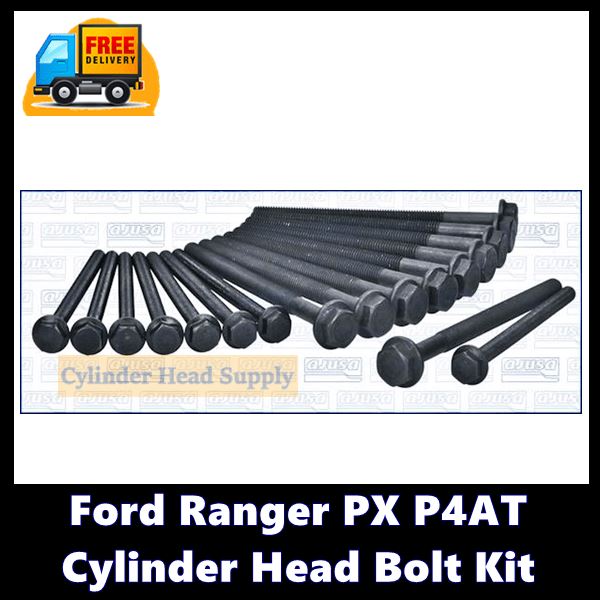 Ford Ranger PX P4AT Cylinder Head Bolts - New Cylinder Heads
