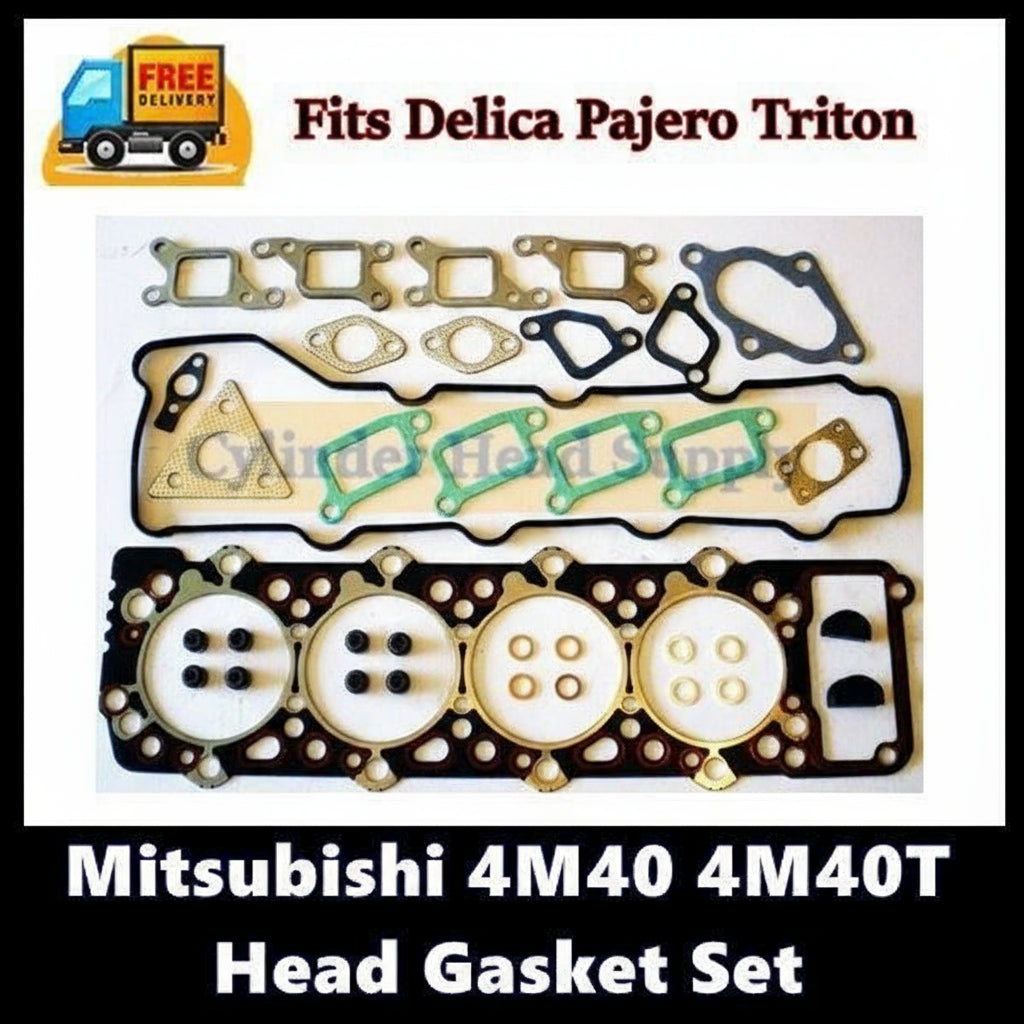 4M40T Cylinder Head Combustion Chamber Detail