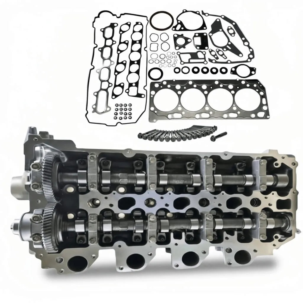 Challenger Triton 4D56Di-T 16 Valve Complete assembled cylinder head with head gasket set and bolts