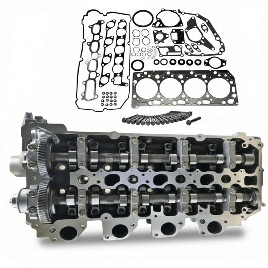 Challenger Triton 4D56Di-T 16 Valve Complete assembled cylinder head with head gasket set and bolts