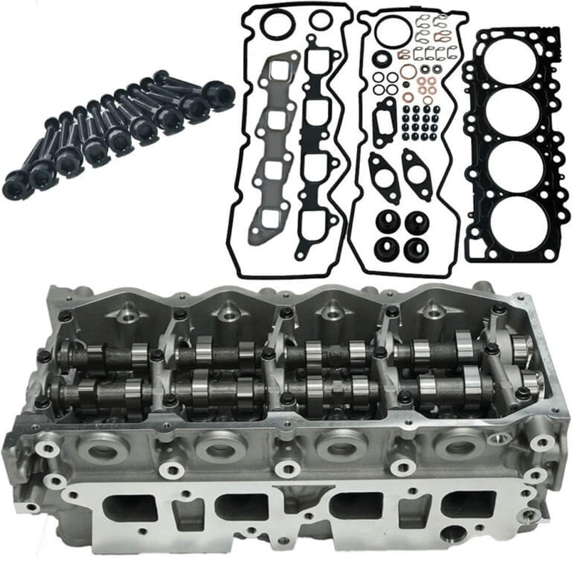 Navara YD25 Complete Cylinder Head Four Port With VRS Gasket Set