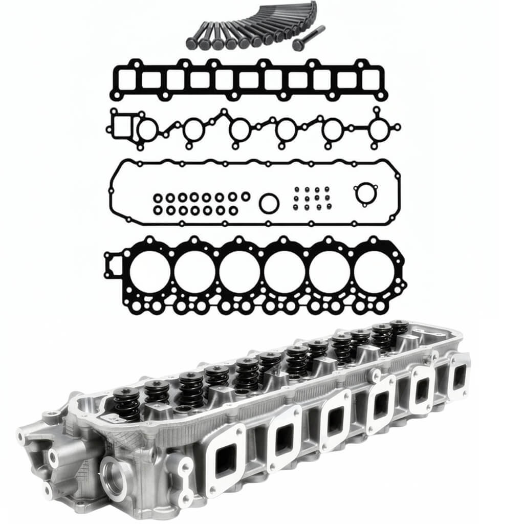 TB42 Assembled Cylinder Head with VRS Gasket Set
