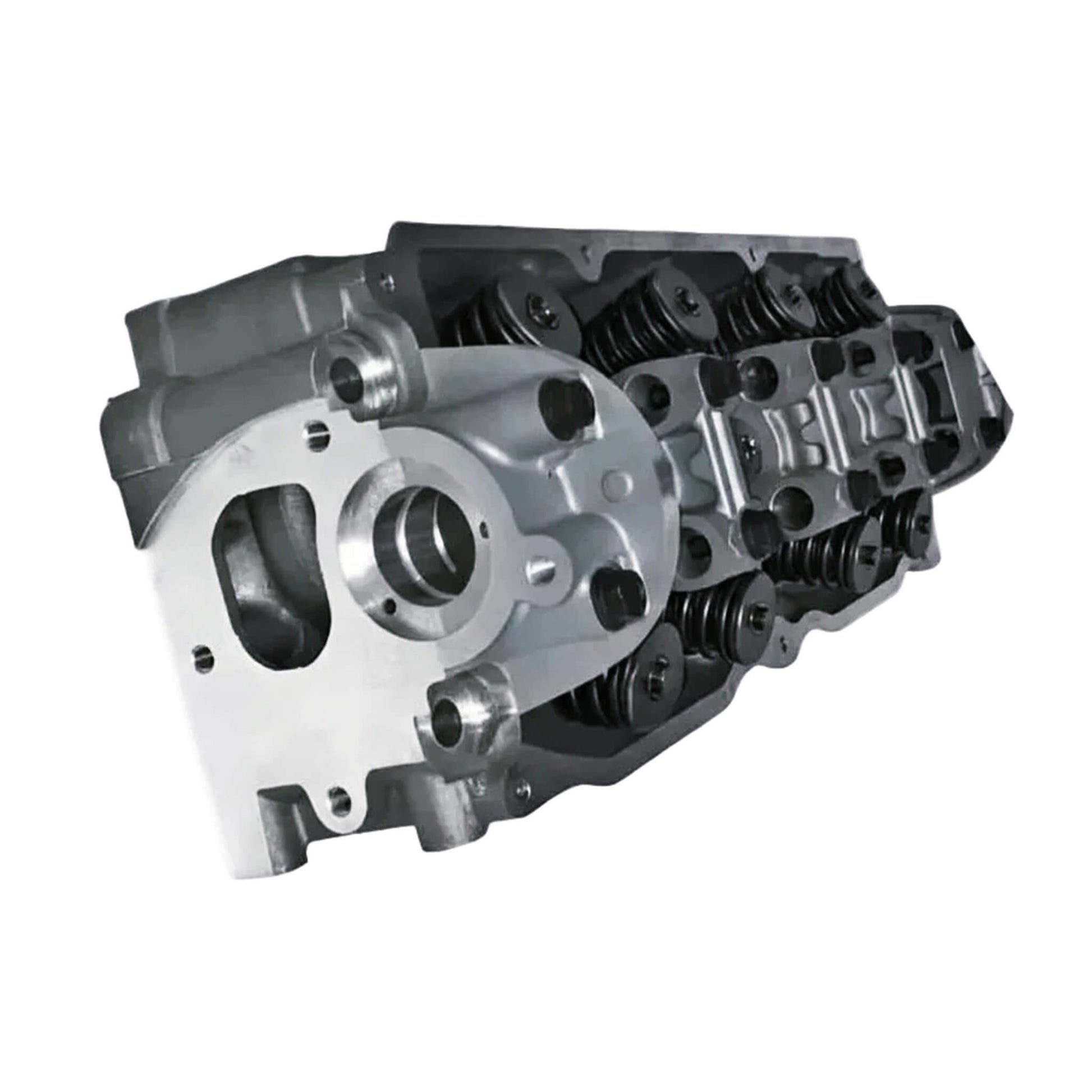 Ford Courier FE F2 Assembled Cylinder Head End View
