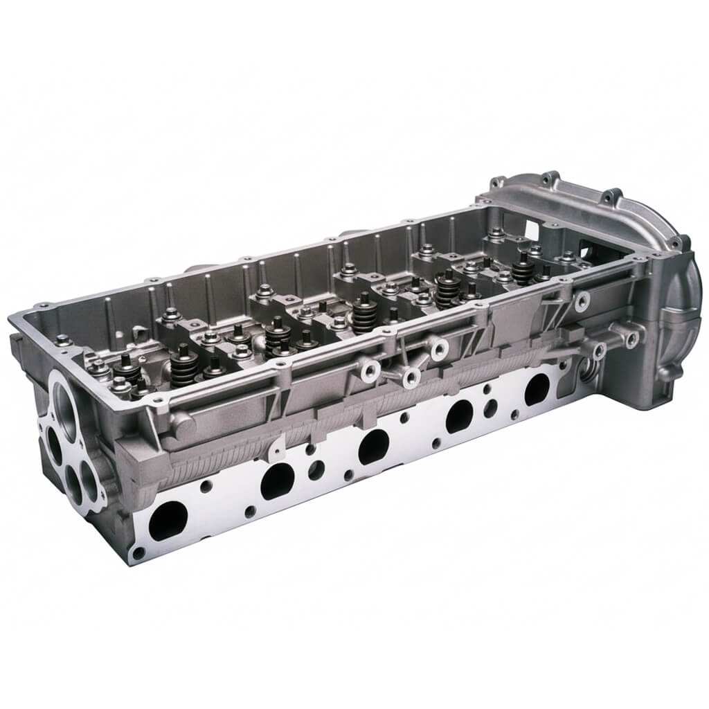 Ford Ranger Mazda BT50 P5AT 3.2L Cylinder Head Side View