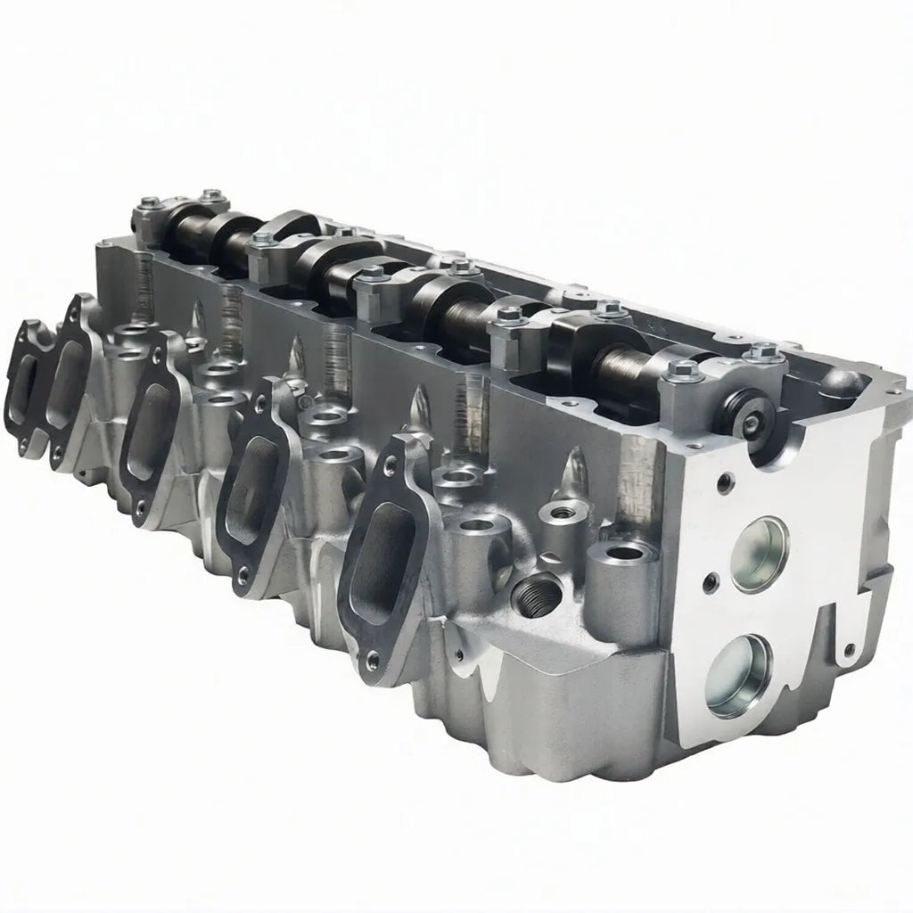 Toyota 1KZ-TE Complete Cylinder Head Side View