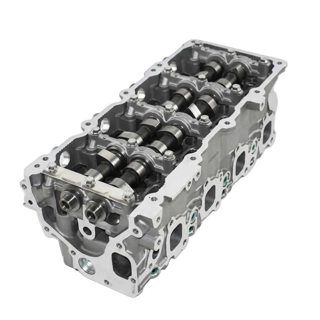 ZD30 non common rail cylinder head top view showing ports
