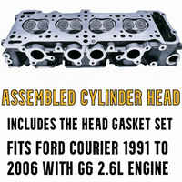 New G6 Ford Courier Cylinder Head Complete Assembly Ready to Install