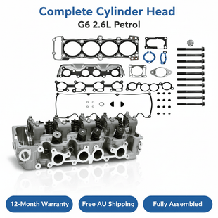 Ford Courier Mazda Cylinder G6 Head Complete with Head Bolts