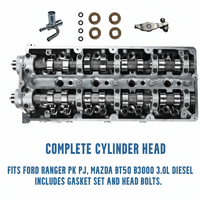 BT50 B2500 B3000 WEC WEAT Complete Cylinder Head  Viewing Camshafts