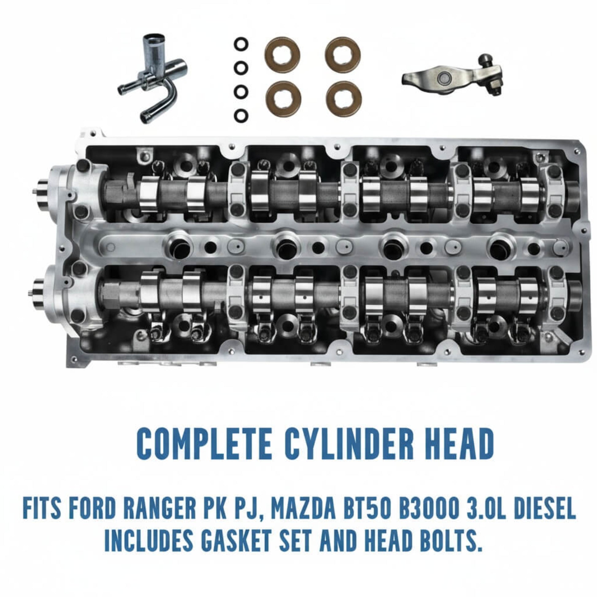 BT50 B2500 B3000 WEC WEAT Complete Cylinder Head  Viewing 