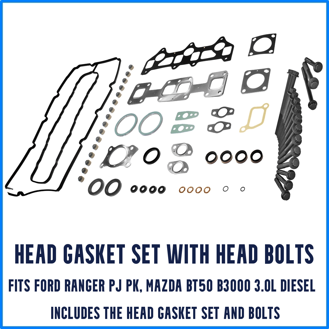 Ford Ranger PJ PK WEAT Head Gasket Kit with Bolts