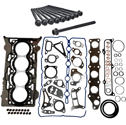 Mitsubishi Pajero Triton 4N15 2.4L cylinder head gasket set with head bolts