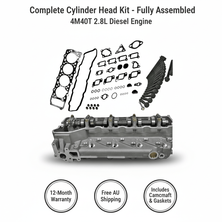 Enhanced 4M40T Cylinder Head Kit