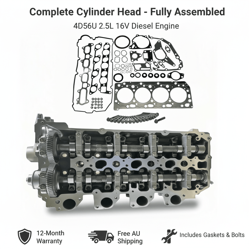Enhanced 4D56U Cylinder Head