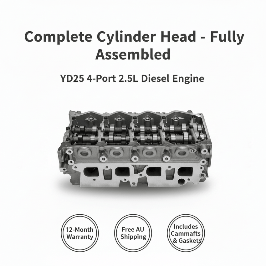 Enhanced YD25 4-Port Cylinder Head