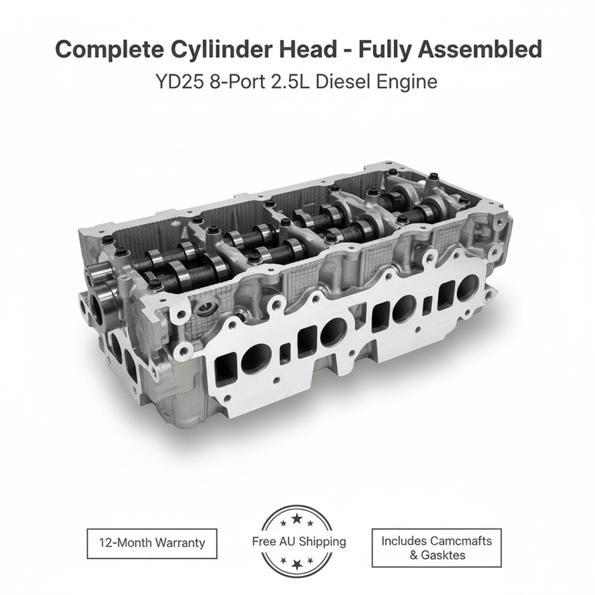 Enhanced YD25 8-Port Cylinder Head