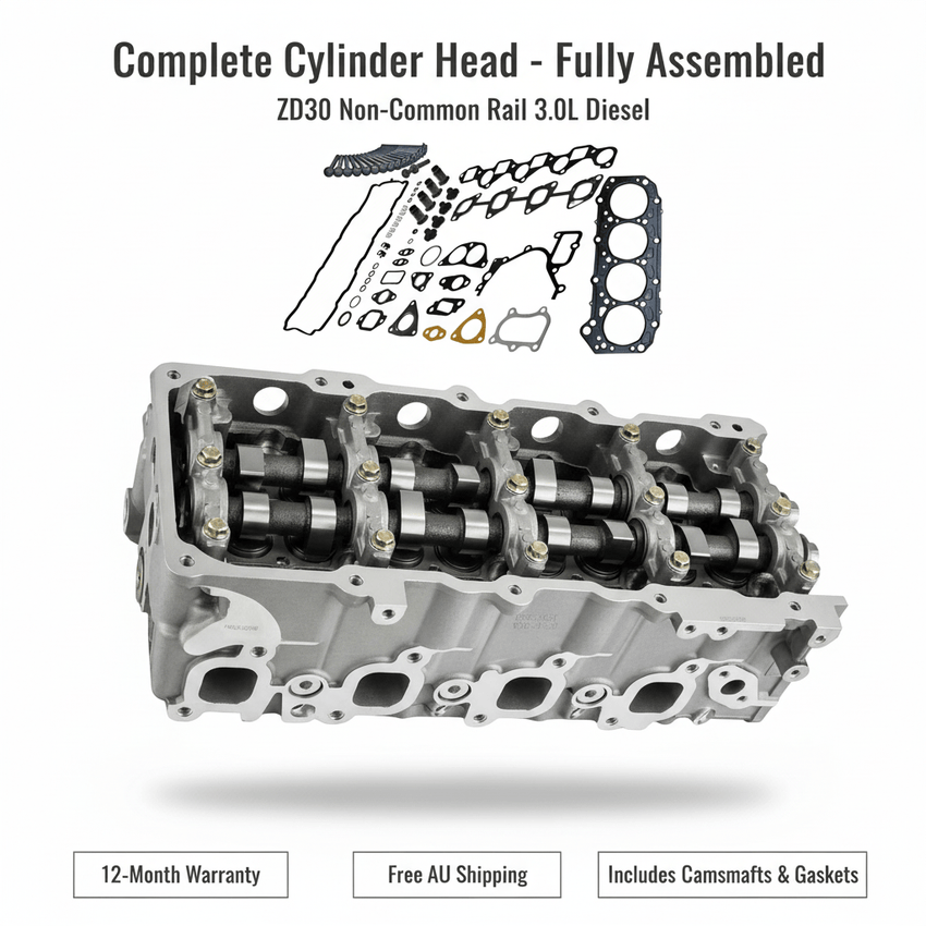 Enhanced ZD30 Non-Common Rail Cylinder Head