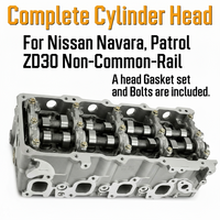 Nissan Navara Patrol ZD30 Non Common Rail Assembled Cylinder Head