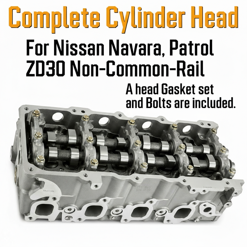 Nissan Navara Patrol ZD30 Non Common Rail Assembled Cylinder Head