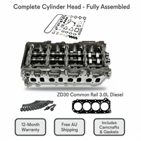 Enhanced ZD30 Common Rail Cylinder Head