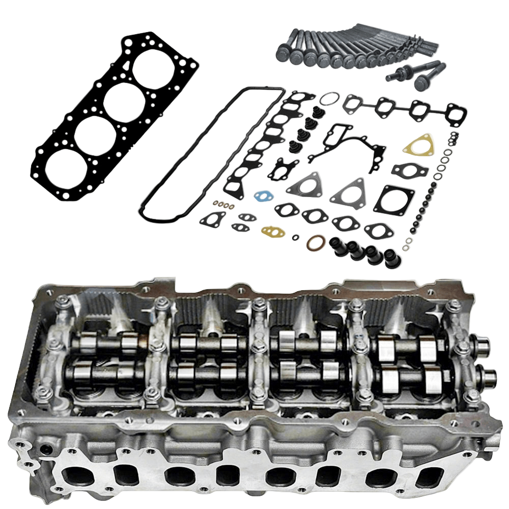 Nissan Patrol ZD30 non common rail cylinder head front view