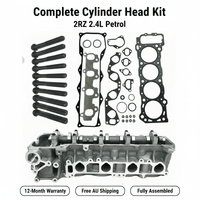 Enhanced Toyota Hiace 2RZ Cylinder Head with Text Overlays