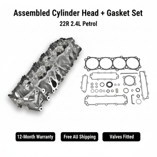Toyota Hilux Cylinder Head 22R Assembled + Gasket Set