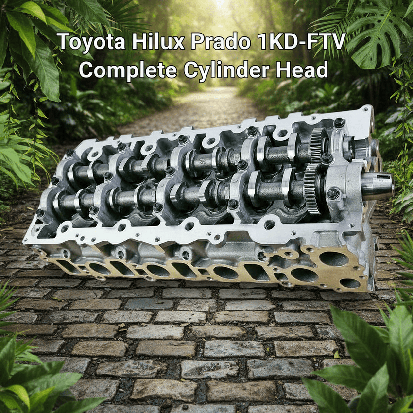 Toyota Hilux Prado 1KD-FTV Complete Cylinder Head - correct spelling