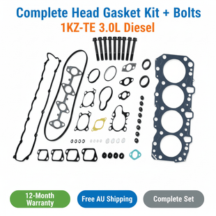Toyota Hilux Prado Surf Head Gasket Set 1KZ-TE + Bolts