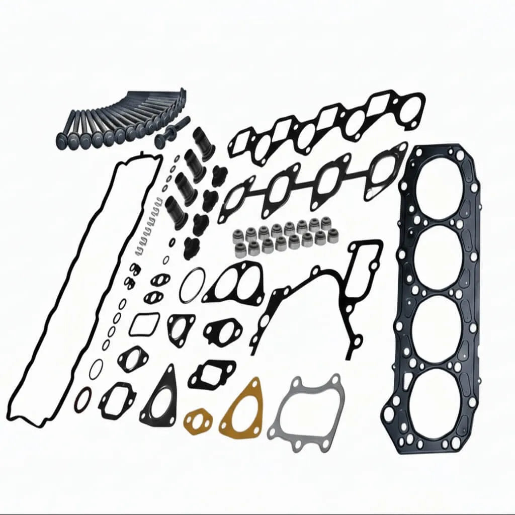 Nissan Patrol Navara ZD30 head gasket set with bolts, non-common rail