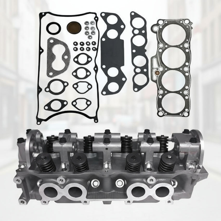 Complete FE F2 F8 Ford Courier Cylinder Head Assembly with the Gasket set FE F2 F8 