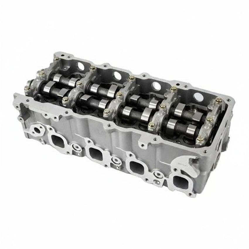 ZD30 non common rail cylinder head top view showing ports